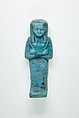 Worker Shabti of Henettawy (C), Daughter of Isetemkheb, Faience