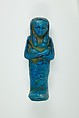 Worker Shabti of Henettawy (C), Daughter of Isetemkheb, Faience