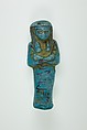 Worker Shabti of Henettawy (C), Daughter of Isetemkheb, Faience