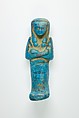 Worker Shabti of Henettawy (C), Daughter of Isetemkheb, Faience