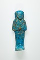 Worker Shabti of Henettawy (C), Daughter of Isetemkheb, Faience
