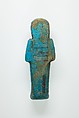Worker Shabti of Henettawy (C), Daughter of Isetemkheb, Faience