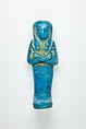 Worker Shabti of Henettawy (C), Daughter of Isetemkheb, Faience
