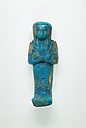 Worker Shabti of Henettawy (C), Daughter of Isetemkheb, Faience