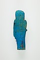 Overseer Shabti of Henettawy (C), Daughter of Isetemkheb, Faience