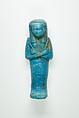 Worker Shabti of Henettawy (C), Daughter of Isetemkheb, Faience