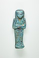 Worker Shabti of Henettawy (C), Daughter of Isetemkheb, Faience