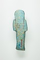 Worker Shabti of Henettawy (C), Daughter of Isetemkheb, Faience