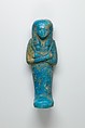 Worker Shabti of Henettawy (C), Daughter of Isetemkheb, Faience