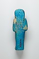Worker Shabti of Henettawy (C), Daughter of Isetemkheb, Faience