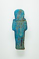 Worker Shabti of Henettawy (C), Daughter of Isetemkheb, Faience