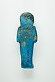 Worker Shabti of Henettawy (C), Daughter of Isetemkheb, Faience