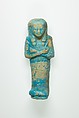 Worker Shabti of Henettawy (C), Daughter of Isetemkheb, Faience