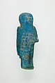 Overseer Shabti of Henettawy (C), Daughter of Isetemkheb, Faience