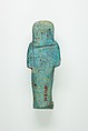 Worker Shabti of Henettawy (C), Daughter of Isetemkheb, Faience