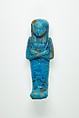 Worker Shabti of Henettawy (C), Daughter of Isetemkheb, Faience