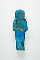 Worker Shabti of Henettawy (C), Daughter of Isetemkheb, Faience