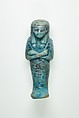 Worker Shabti of Henettawy (C), Daughter of Isetemkheb, Faience