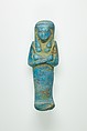 Worker Shabti of Henettawy (C), Daughter of Isetemkheb, Faience