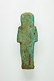 Worker Shabti of Henettawy (C), Daughter of Isetemkheb, Faience