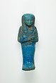 Worker Shabti of Henettawy (C), Daughter of Isetemkheb, Faience