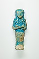 Worker Shabti of Henettawy (C), Daughter of Isetemkheb, Faience