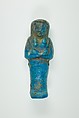 Worker Shabti of Henettawy (C), Daughter of Isetemkheb, Faience