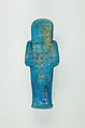 Worker Shabti of Henettawy (C), Daughter of Isetemkheb, Faience