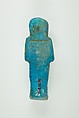 Worker Shabti of Henettawy (C), Daughter of Isetemkheb, Faience