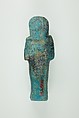 Worker Shabti of Henettawy (C), Daughter of Isetemkheb, Faience