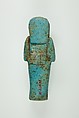 Worker Shabti of Henettawy (C), Daughter of Isetemkheb, Faience