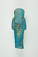 Worker Shabti of Henettawy (C), Daughter of Isetemkheb, Faience