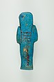 Worker Shabti of Henettawy (C), Daughter of Isetemkheb, Faience