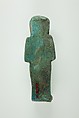 Worker Shabti of Henettawy (C), Daughter of Isetemkheb, Faience