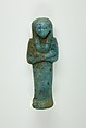 Worker Shabti of Henettawy (C), Daughter of Isetemkheb, Faience