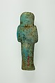 Worker Shabti of Henettawy (C), Daughter of Isetemkheb, Faience