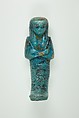 Worker Shabti of Henettawy (C), Daughter of Isetemkheb, Faience