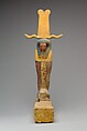 "Ptah-Sokar-Osiris" Figure of Ankhshepenwepet, Wood, paint