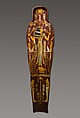 Mummy Board inscribed for Henettawy daughter of Isetemkheb, Wood, gesso, paint