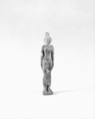 Statuette of Neith with the name of Shabaqo, pale green stone: hedenbergite quartz