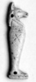 Amulet, Duamutef, Faience