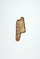 Fragment of a Scribe's Writing Board, Sycomore wood, gesso