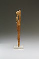 Fragment of female figure, Wood