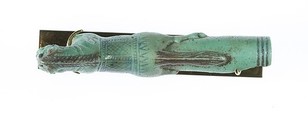 Whip Handle in the Form of a Horse, Faience