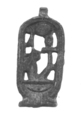 Cartouche of Amenhotep III, Faience