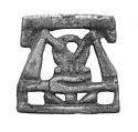 Hieroglyphic Amulet, Faience