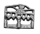 Hieroglyphic Amulet, Faience