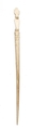 Hairpin Decorated with a Cobra, Ivory