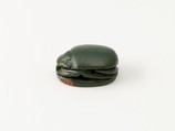 Scarab Inscribed With The Titulary of Amenhotep I, Jasper (green)