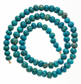 Melon Bead Necklace, Faience